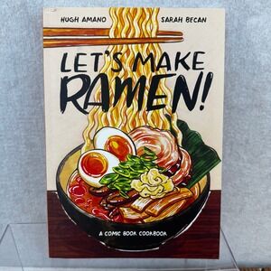 Lets Make Ramen Comic Cookbook Book Hugh Amano Sarah Becan Paperback